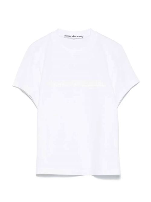 T-shirt with logo ALEXANDER WANG | 1CC3251103120